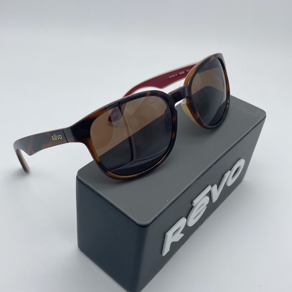 Rēvo Kash Sunglasses Tortoise/Terra Polarized Lenses main image 5